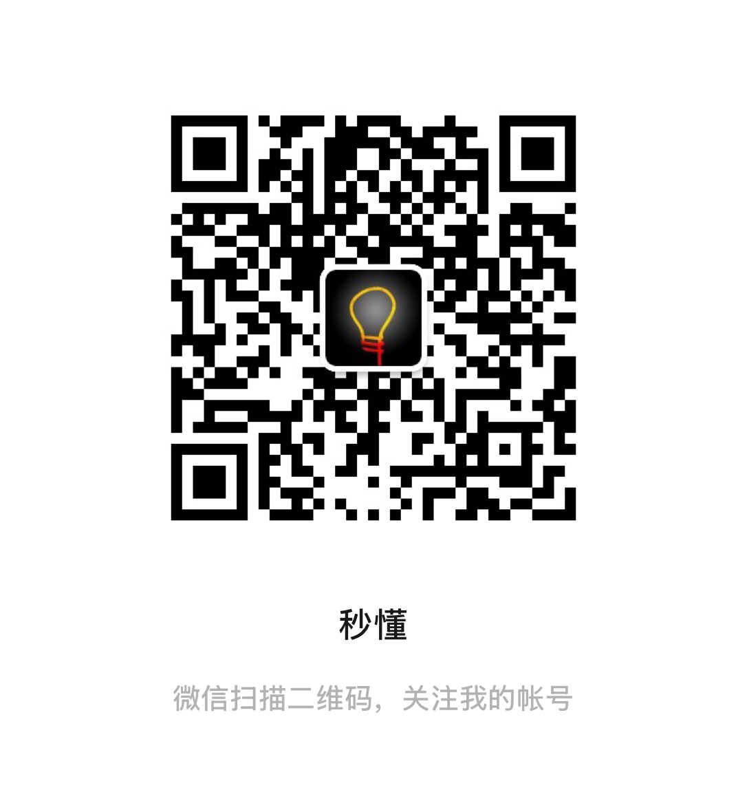 公众号二维码